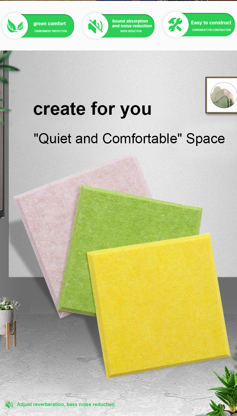 Acoustic Foam Diffuser Panels Highly Effective Sound Absorption For Home Wall Decor