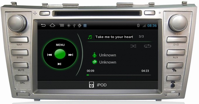 Ouchuangbo A8 Processor DVD Player Android 4.0 for Toyota Camry 2007-2011 DSP sound-effects GPS S150 System OCB-064C