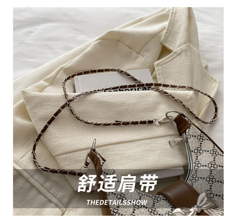 UNDERARM BAG ARC DE TRIOMPHE BAG FEMALE SPRING AND SUMMER SHOULDER BAG ALL-IN-ONE CRESCENT BAG SENIOR SENSE RETRO CROSSB
