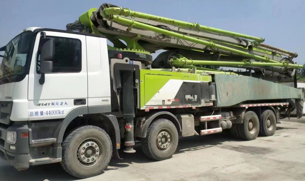 2019 Zoomlion 56m Truck Mounted Pump Mercedes Benz Concrete Pump Truck