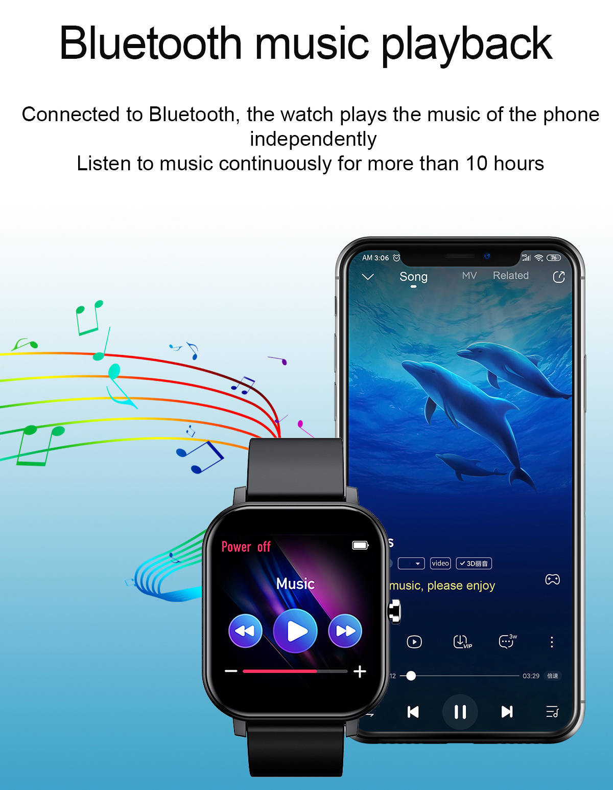 Boys Exercise Monitor 1.54 Inch Smart Watch 200mAh Long Battery Time Sleep Detection