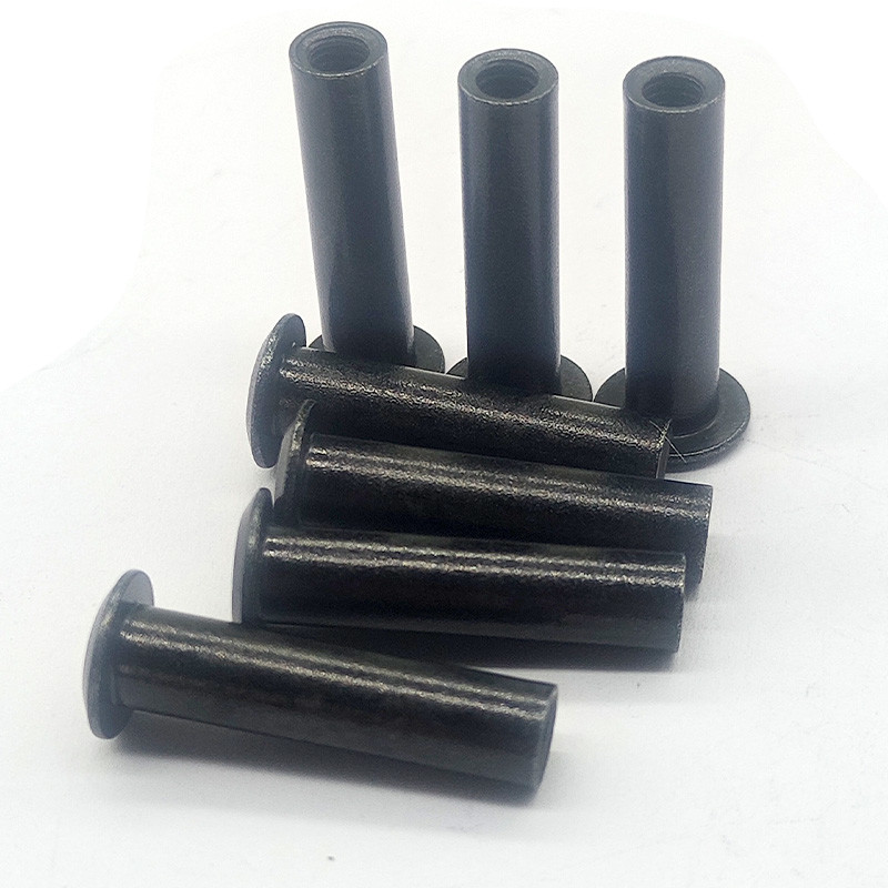 DIN 660 Round Head Steel Rivets Black Mushroom Head Rivet High Precision