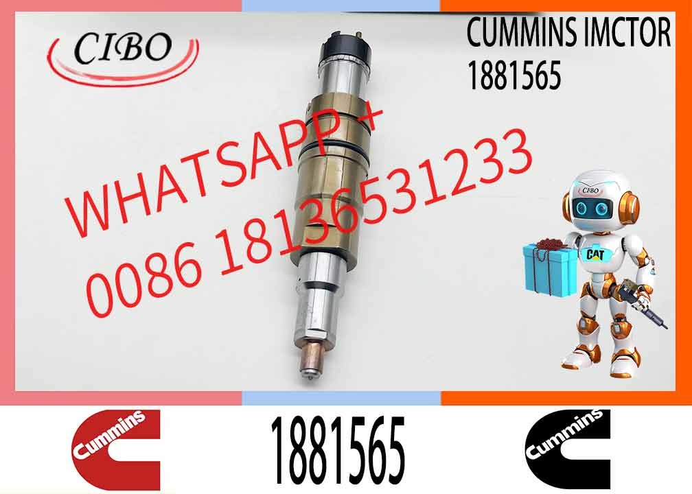 1881565 Common Rail Diesel Engine Fuel Injector 2031835 1933613 2872544 For SCANIA