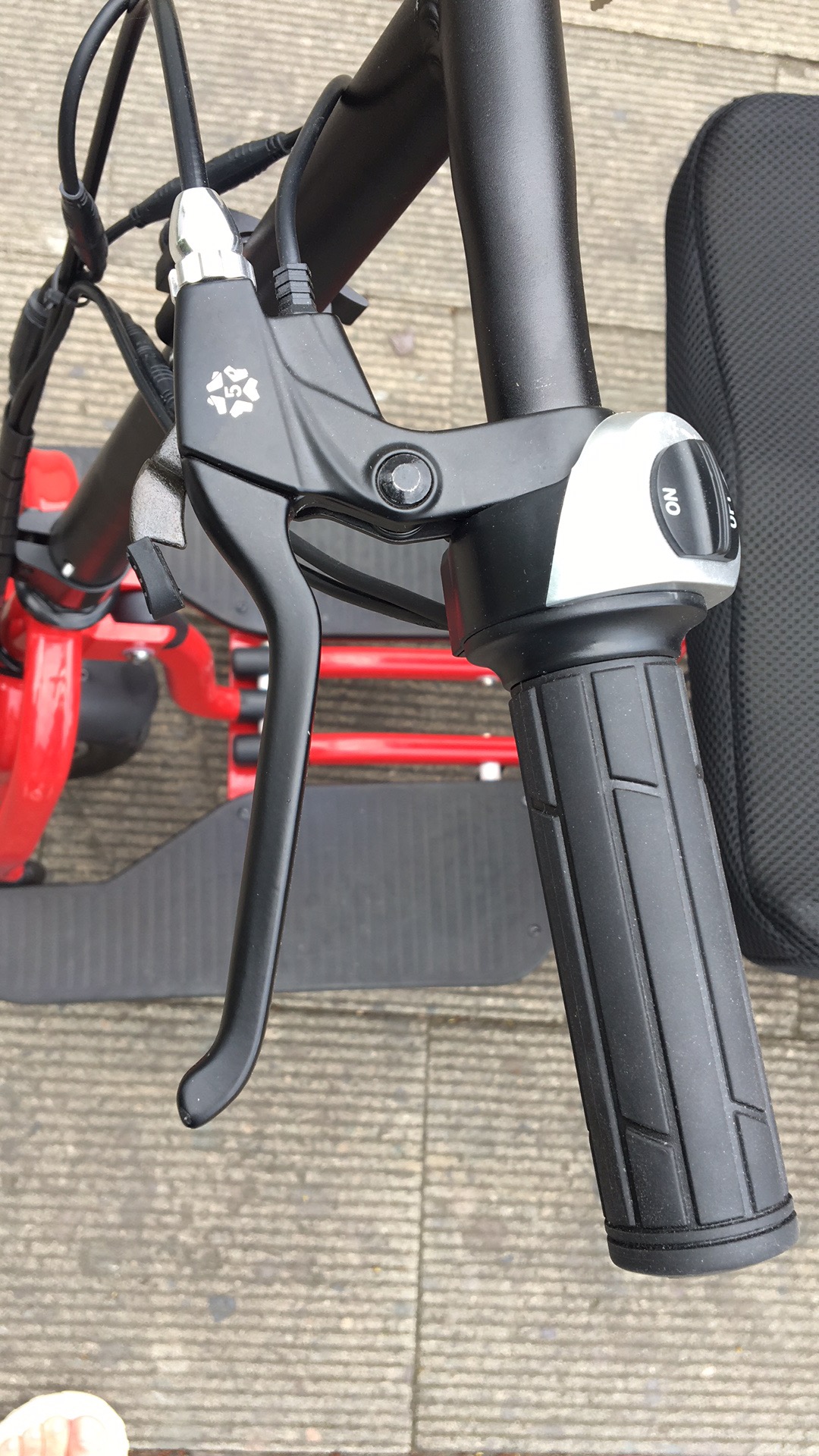 48V 10Ah Lithium Battery Folding Electric Tricycle Scooter for Adults Lightweight