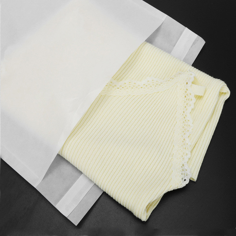 Wood Pulp Wax Lined Paper Bags Glassine Paper Bag Thickness 40g