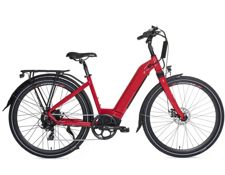 27.5 Inch Electric City Bike Max Speed 30 - 50Km/h 36V 13Ah Hidden Battery