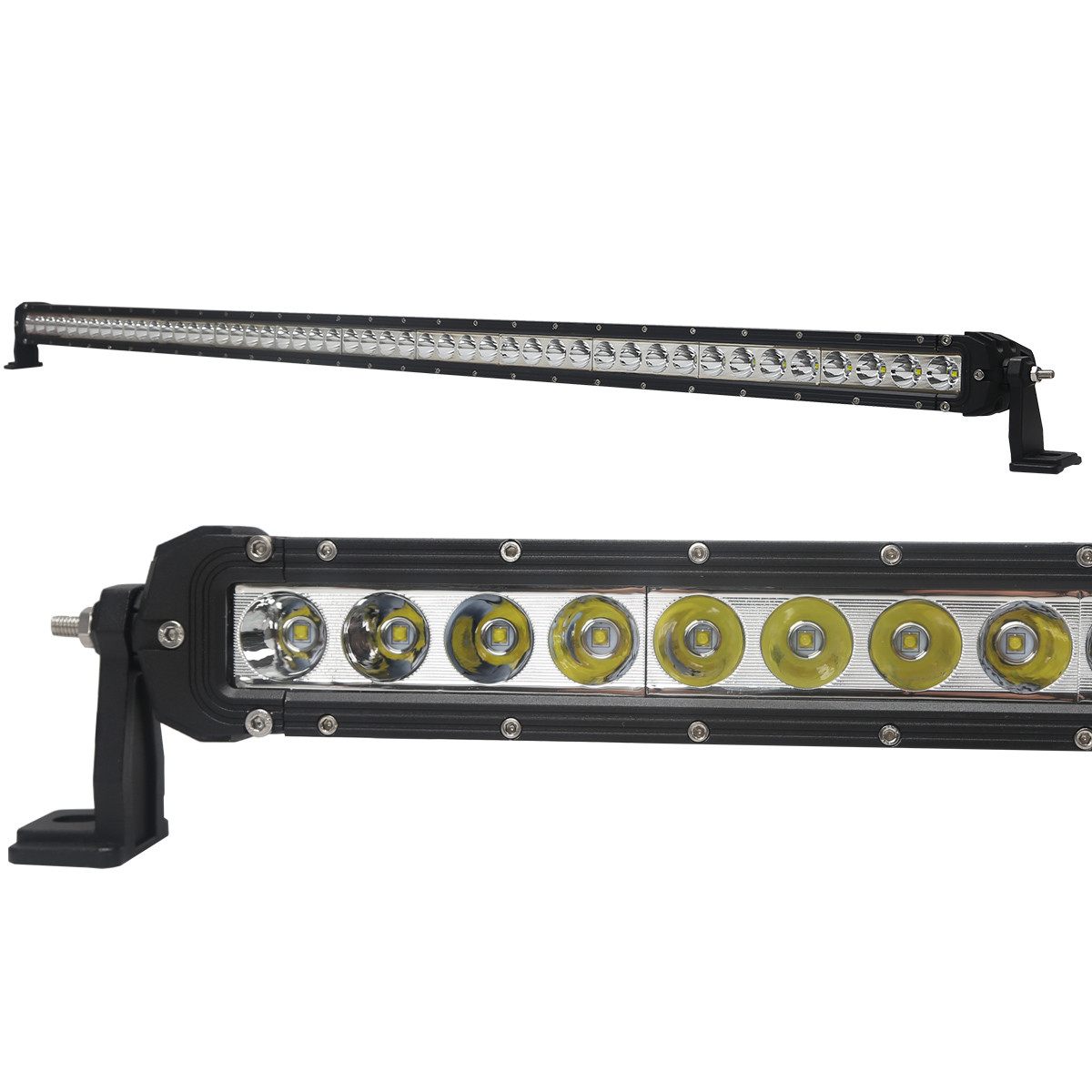 F Style 240W 5W 48LED CREE LED LIGHT BAR 6000K 10-30V Spot beam, Flood Beam, Combo Beam