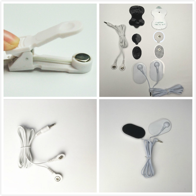 Surface Abrasion Resistant EEG Electrodes With Electric Massager Pads