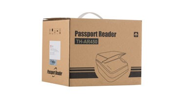 Compact Self Service ID Photo Reader Kiosk Passport Reader with ID Card Equipment Style