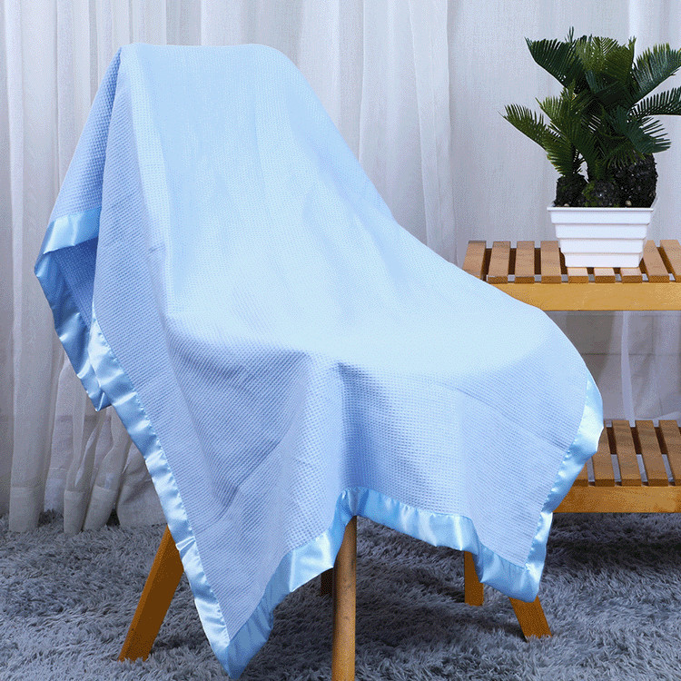 Waffle Weave Home Soft Newborn Blanket Washable 30x40 Super Soft Throw Blanket