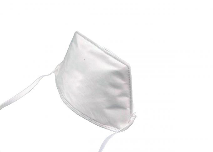 FFP3V Foldable Dust Mask , Valved Respirator Mask For Construction Industry