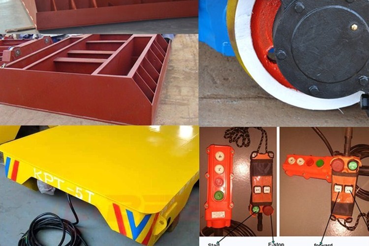 Explosion Proof Electric Transfer Cart Short Distance Customized Color