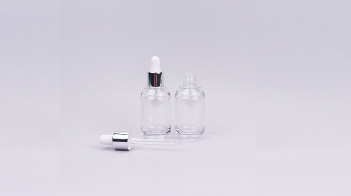 13/410 PETG Skin Care Dropper Tiny Dropper Bottle With Rubber Dropper Head