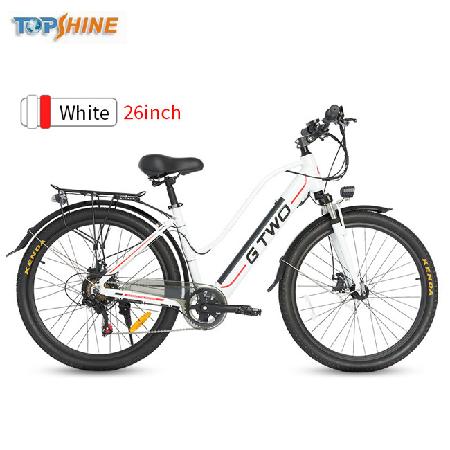 26" e bike urban commuting smart city e bike with removable lithium battery GPS Stereo Music box