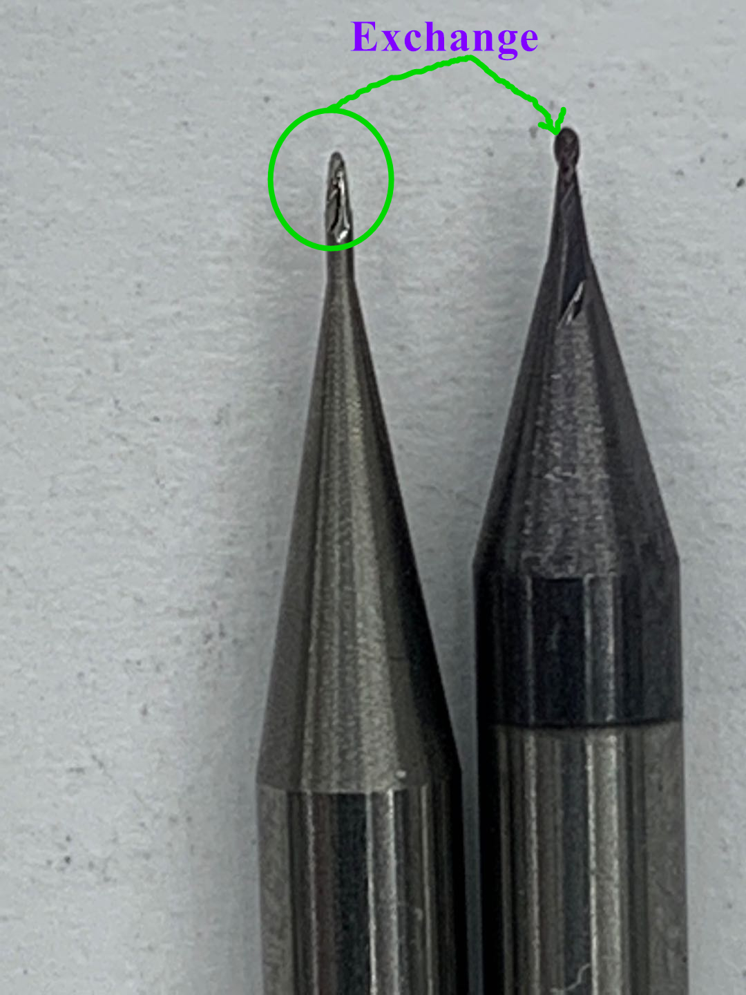 OEM ODM R0.375 Deep 1mm Carbide Milling Tools
