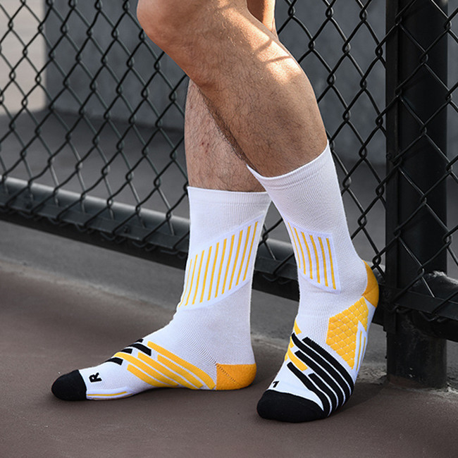 Embroidery Cushion Crew Elite Socks Quick Dry Basketball Sports Socks
