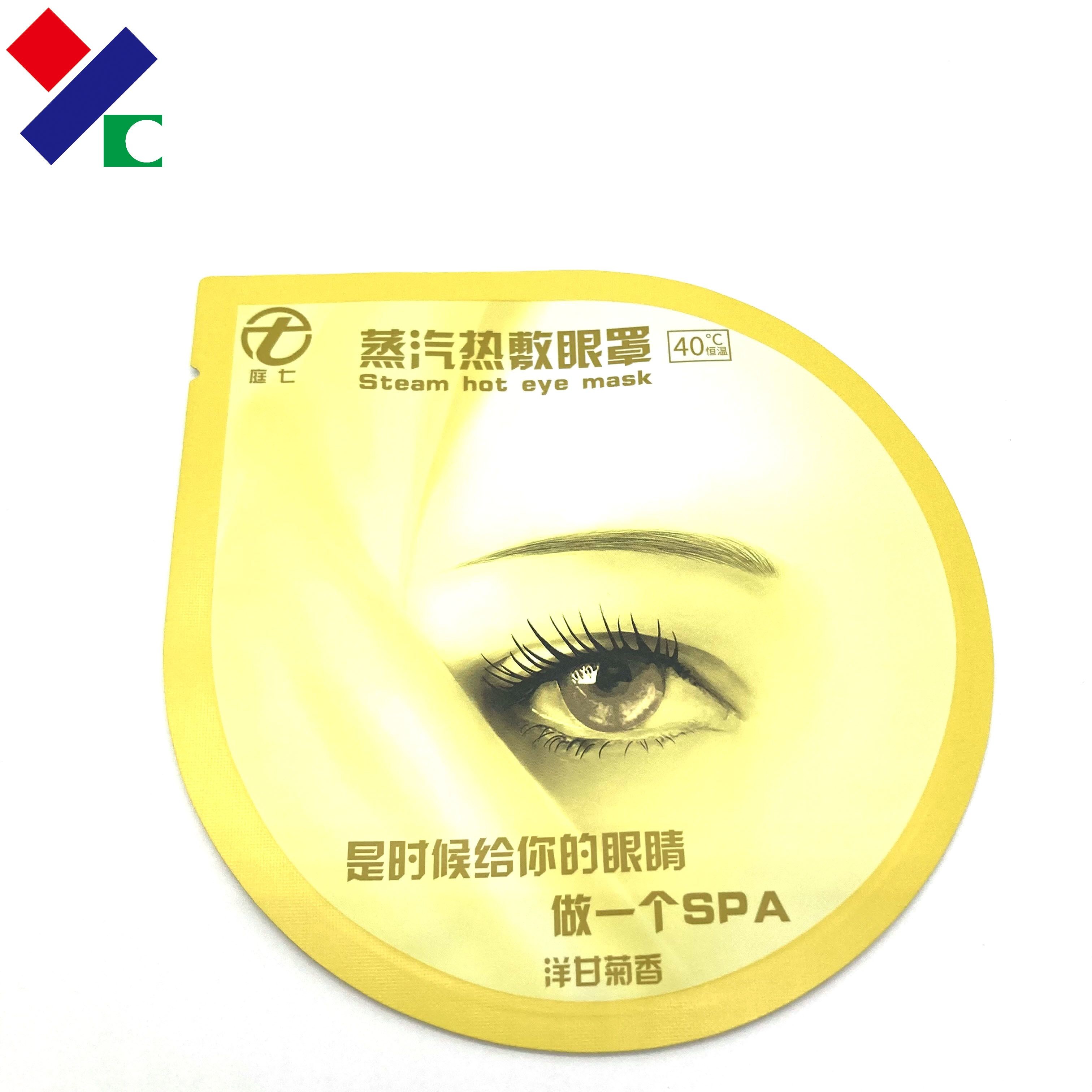 Custom Special Shape Cosmetic Products Foil Pouch Packaging CMYK Color