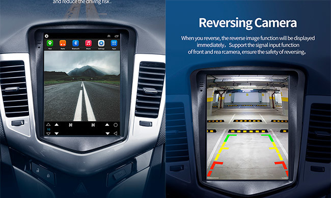 9.7inch Chevrolet Cruze Radio Featuring Android 11 Touch Screen