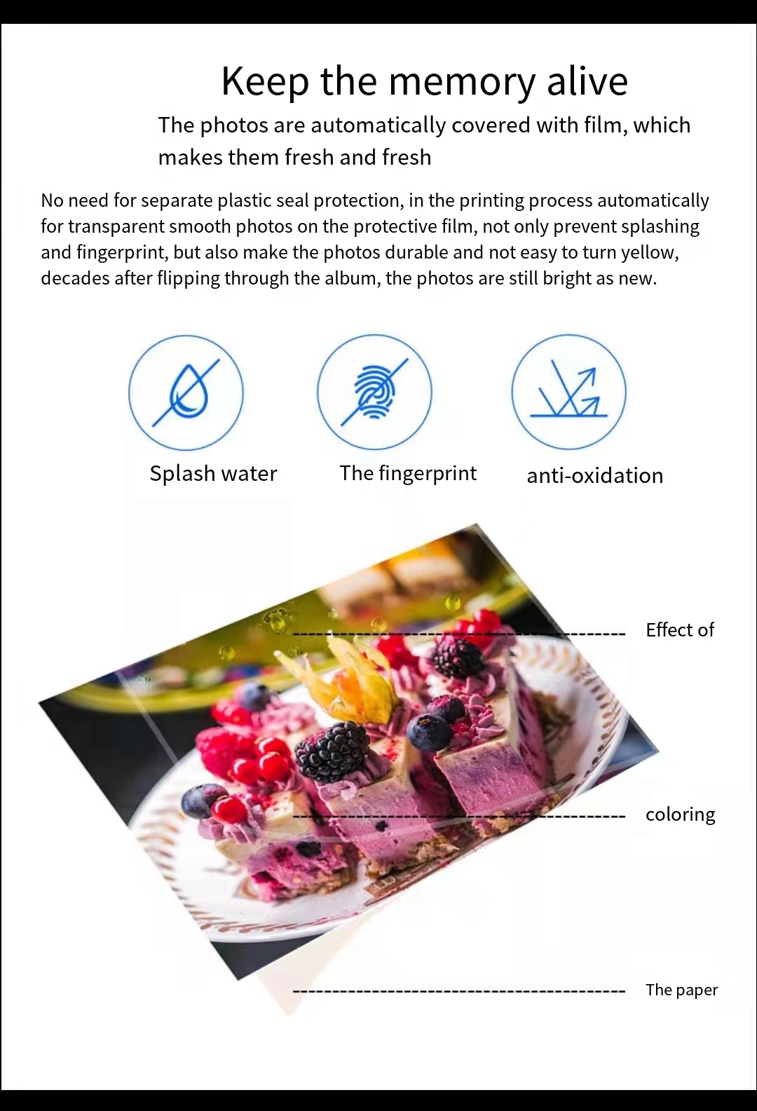 Black Print Speed of 1 P525L Hiti Photo Printer for Dye Sublimation Photo Printing