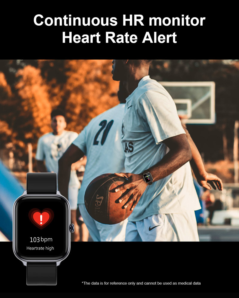 Fitness Smart Watch IOS Android Men Women Sport Watch Pedometer