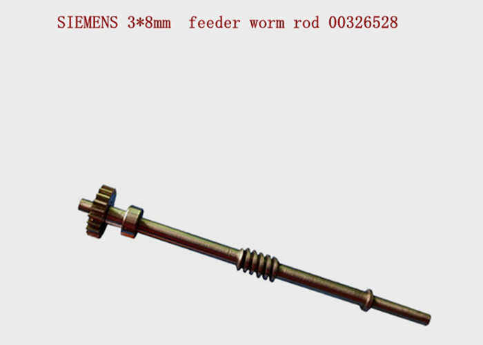 Original Siemens SMT Feeder Parts / 3*8MM Feeder Worm Rod 00326528