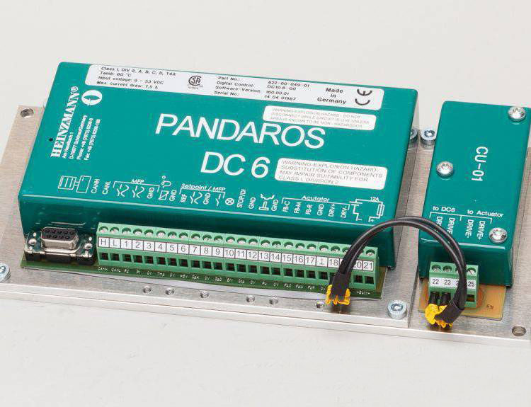 Generator Speed Control Module Dual Pandaros Speed Governor Heinzmann Pandaros DC 6