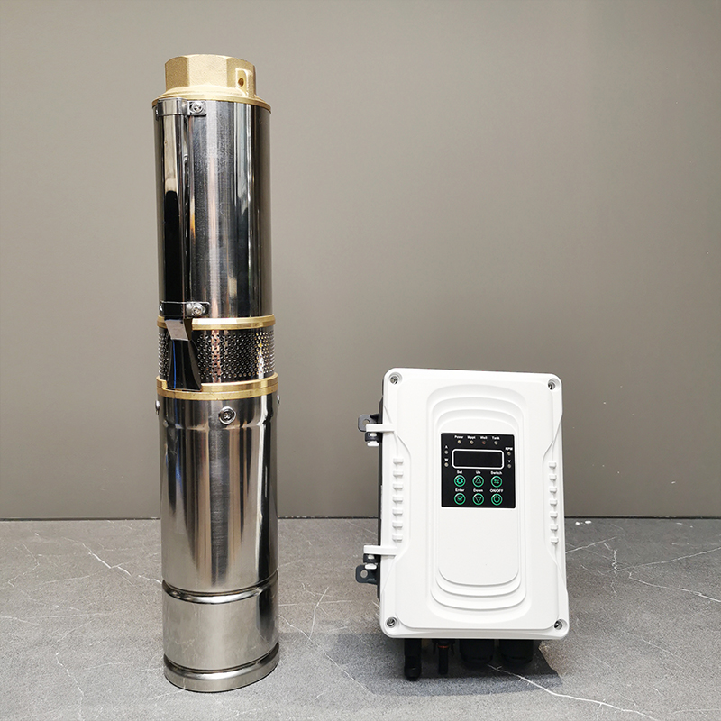 45 Meters Head 1700l/H Dc Submersible Well Solar Water Pump For Agriculture