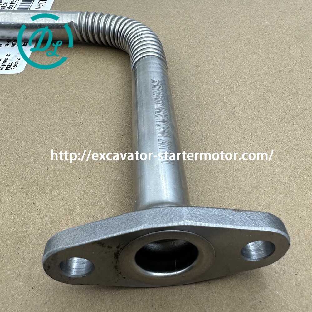 3975076 3977158 Engine Part Turbo Oil Drain Tube Cummins Engine QSB6.7