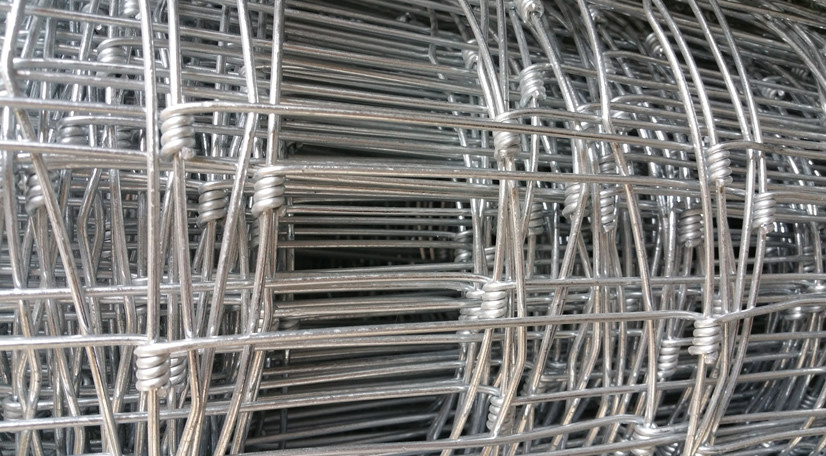 MIDWEST AIR TECHNOLOGIES Fence In A galvanized field fence Poster Print (38 x 24)