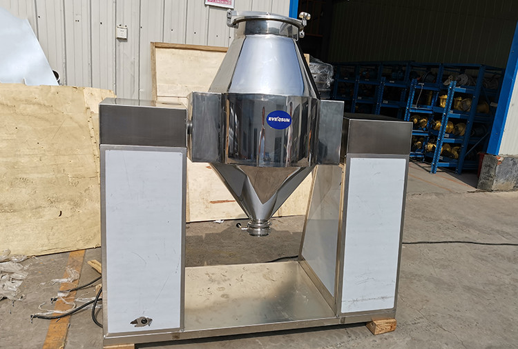 CE W Type Double Cone Mixer Machine For Powder And Grain State Materials