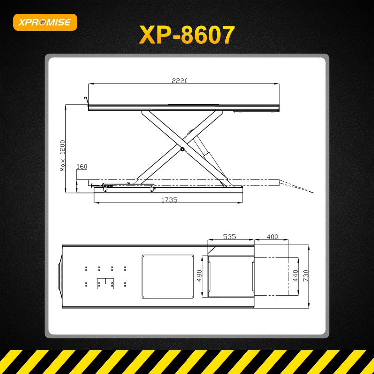 High Quality Car Lift Portable Scissor Lift
