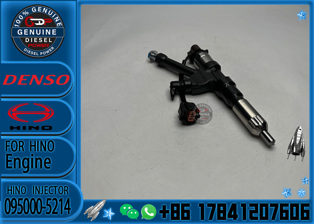 Diesel Injector Fuel Injector Assy For SK460-8 P11C Engine 095000-5215 095000-5213 095000-5214 095000-5212