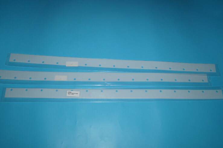 Komori L440 machine wash up blade,1105*50*1mm,15 holes,Komori plastic washup blade,good quality