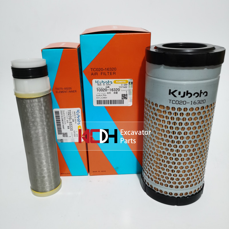 Kubota Excavator Air Filter T0270-93220 Air Compressor TC020-16320