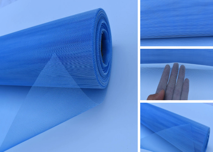 Plain Weave Plastic Window Screen Colored Screen Mesh Window Screen