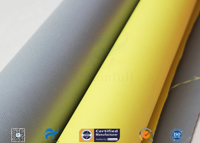 Silicone Coated Fiberglass Fabric Grey 0.7MM 28OZ Strainer Insulation Covers Cloth
