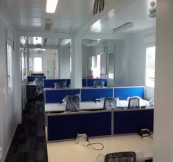 Waterproof EPS sandwich Panel prefab container house for Sale