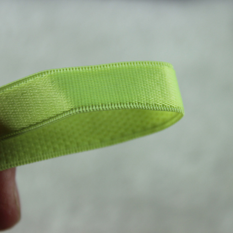 Braided 10mm Nylon Webbing Spandex Bra Elastic Band Blue Green Pink