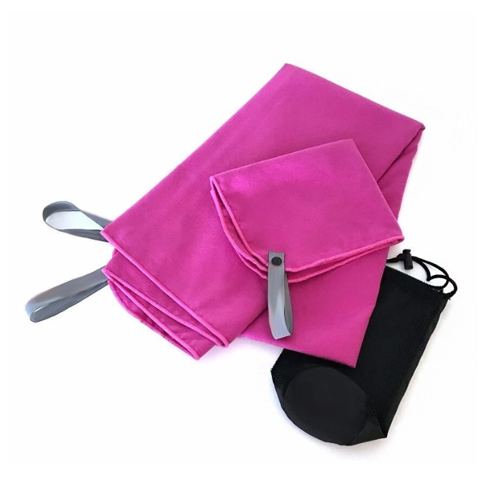 Wholesale Custom Fitness Gym Sports Microfiber Towel with Mesh Bag