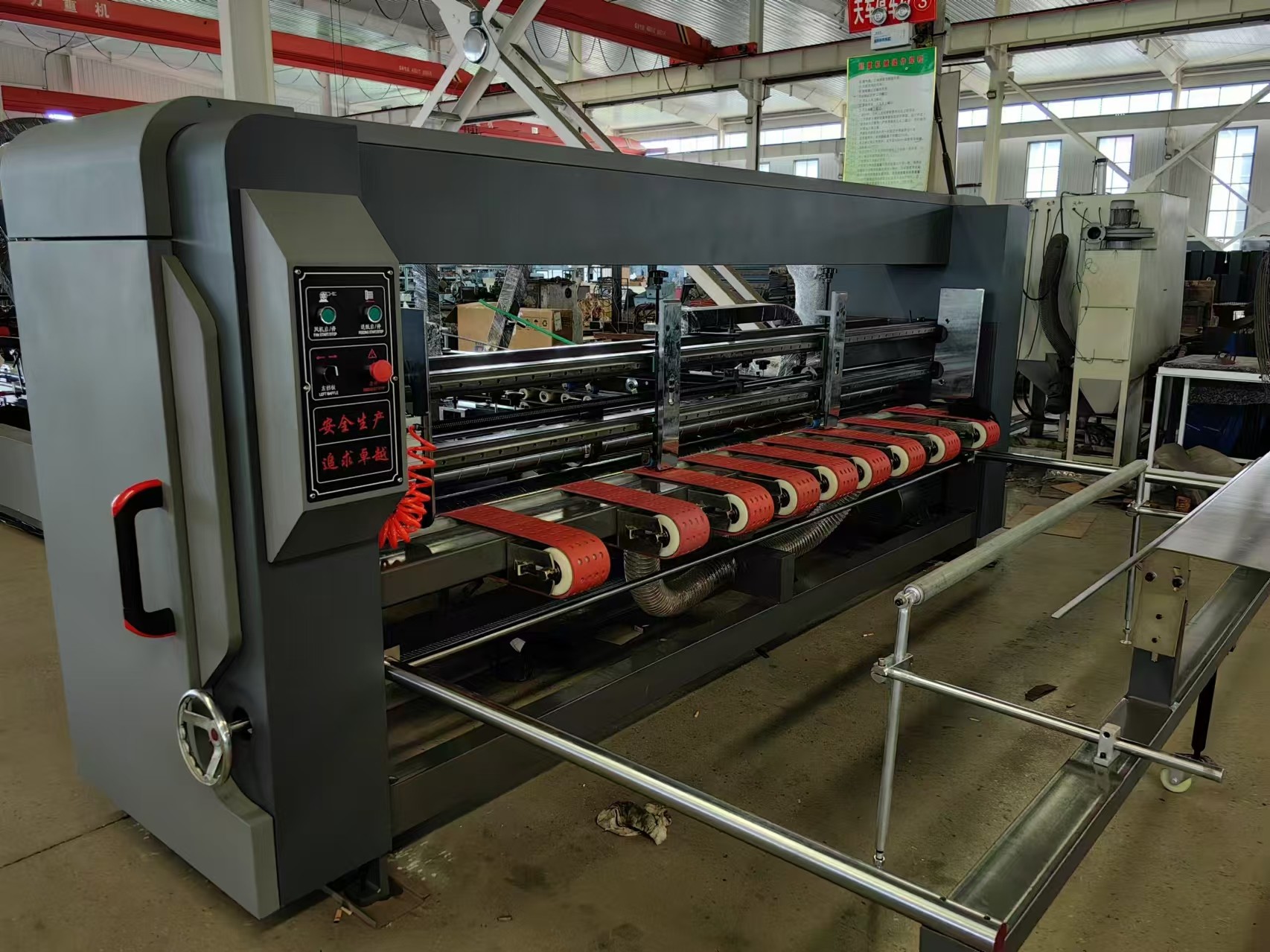 Corrugated board Carton Box Folder Gluer Machine