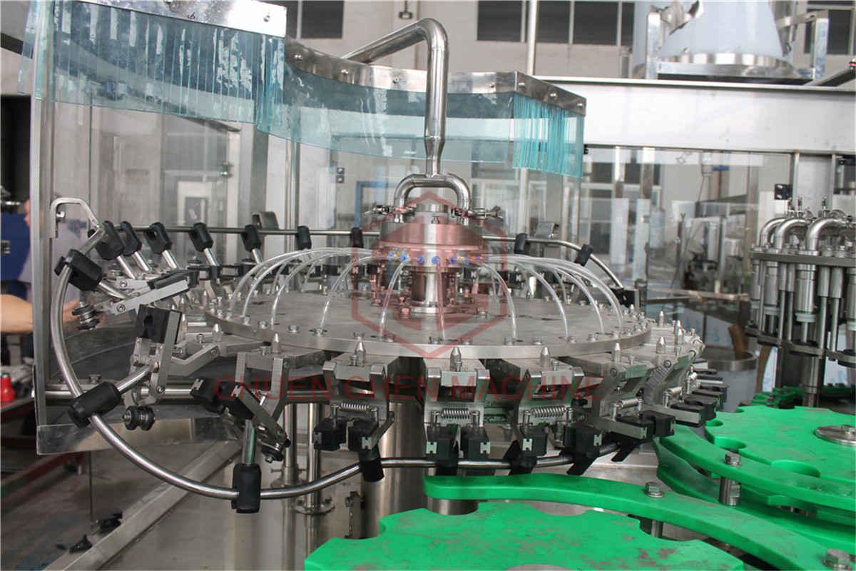 Morgen Tea Glass Bottle Filling Machine , Juice Filling Line With Juice Return System