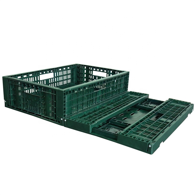 Plastic collapsible fruit mesh crate Manufacturer