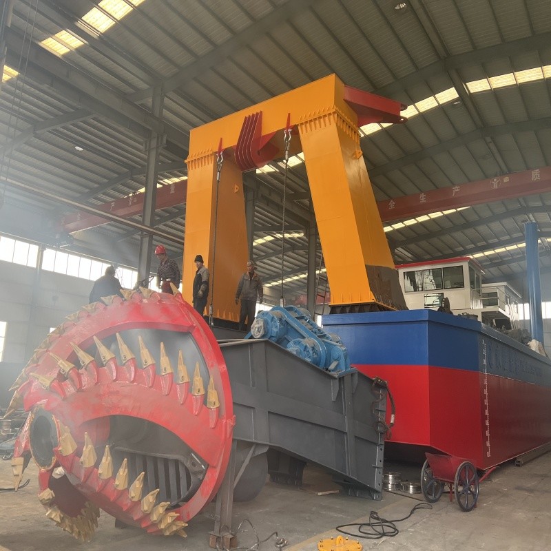 20 Inch Cutter Suction Dredger And Mud Dredger For River Dredging Projects