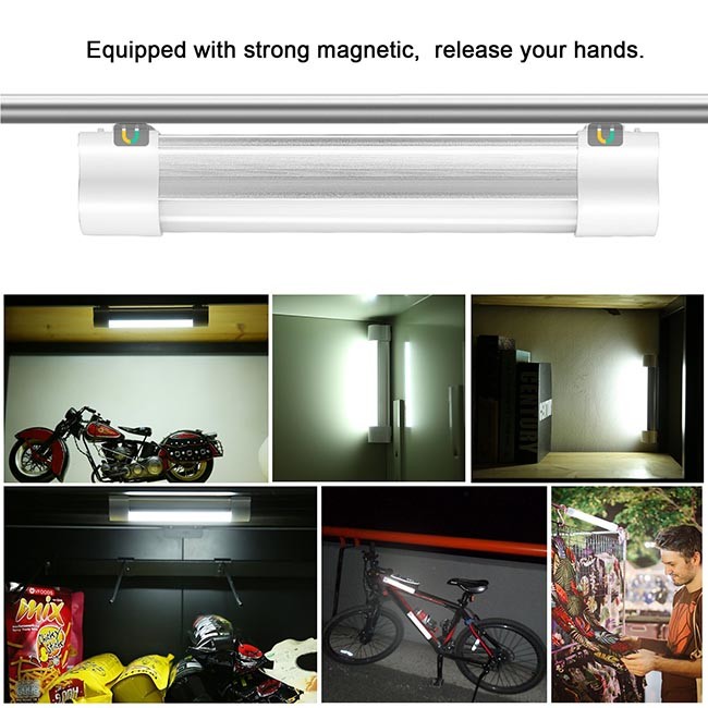 Waterproof 6500K Portable Emergency Light 6W IP65 Attahced On The Iron Materials Easily