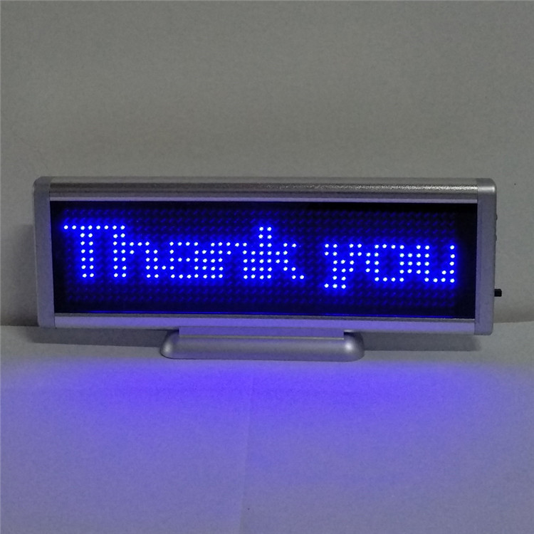 Remote Control Moving Advertising P6 Car Mini LED Display
