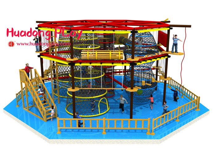 New Fashion Indoor Adventure Playground Ninja Warrior Series Wide Color Range