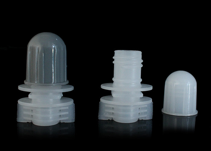 Peculiar Type Oval Plastic Spout Caps 12mm For Hair Beauty Paste Pouch