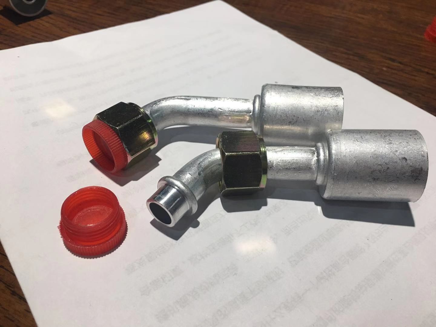 auto air conditioner pipe hose fitting joint valves quick connection R12 valve R134 valve R12 joint ac hose end fitting