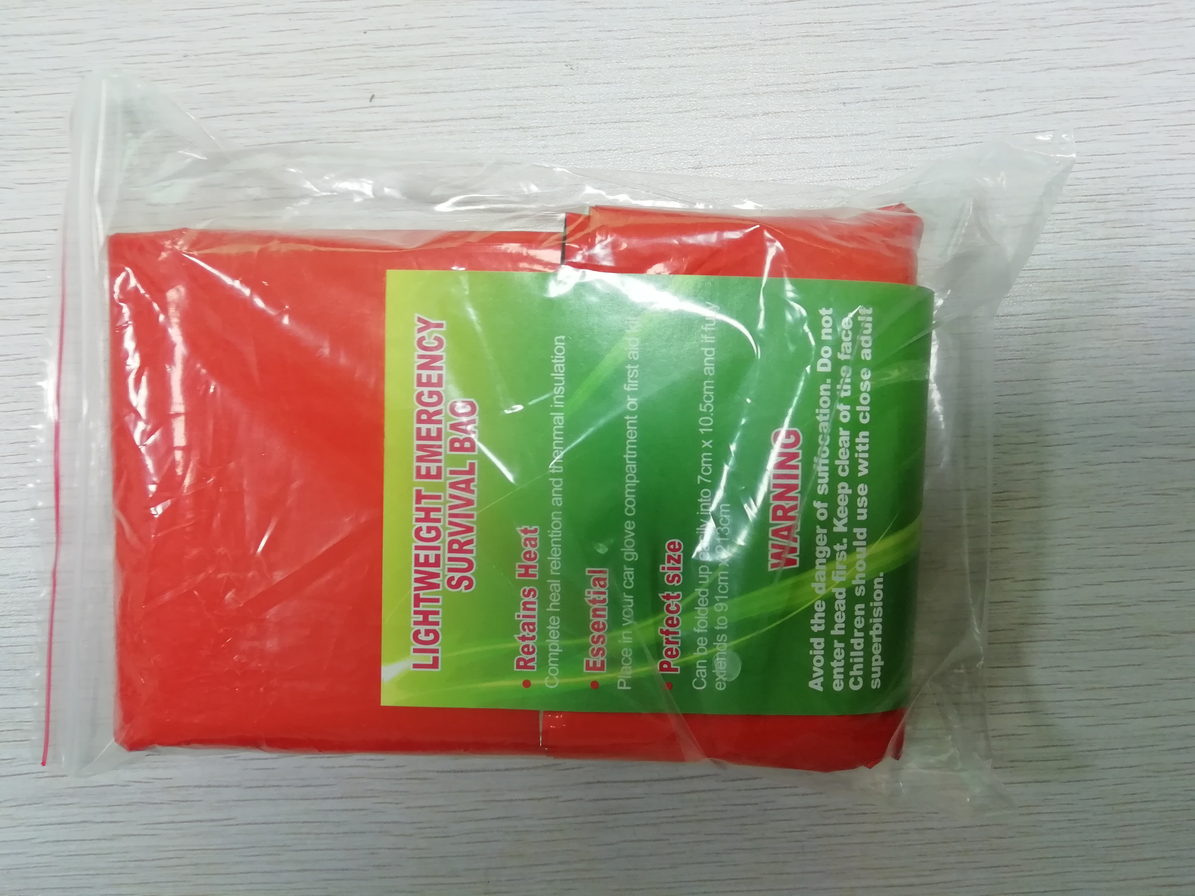 Waterproof Emergency Sleeping Bag Keep Warming Survival Bag Emergency Blanket Emergency Survival Supplies