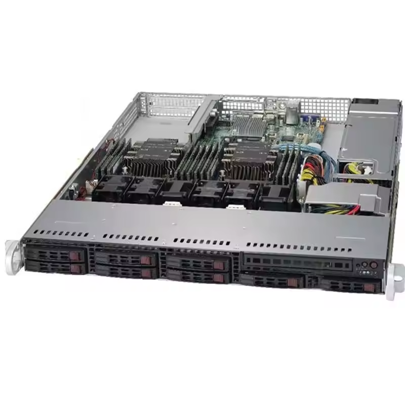 1U Rackmount Server With 2nd Gen Intel Xeon Scalable Processors And 12 DIMM Slots